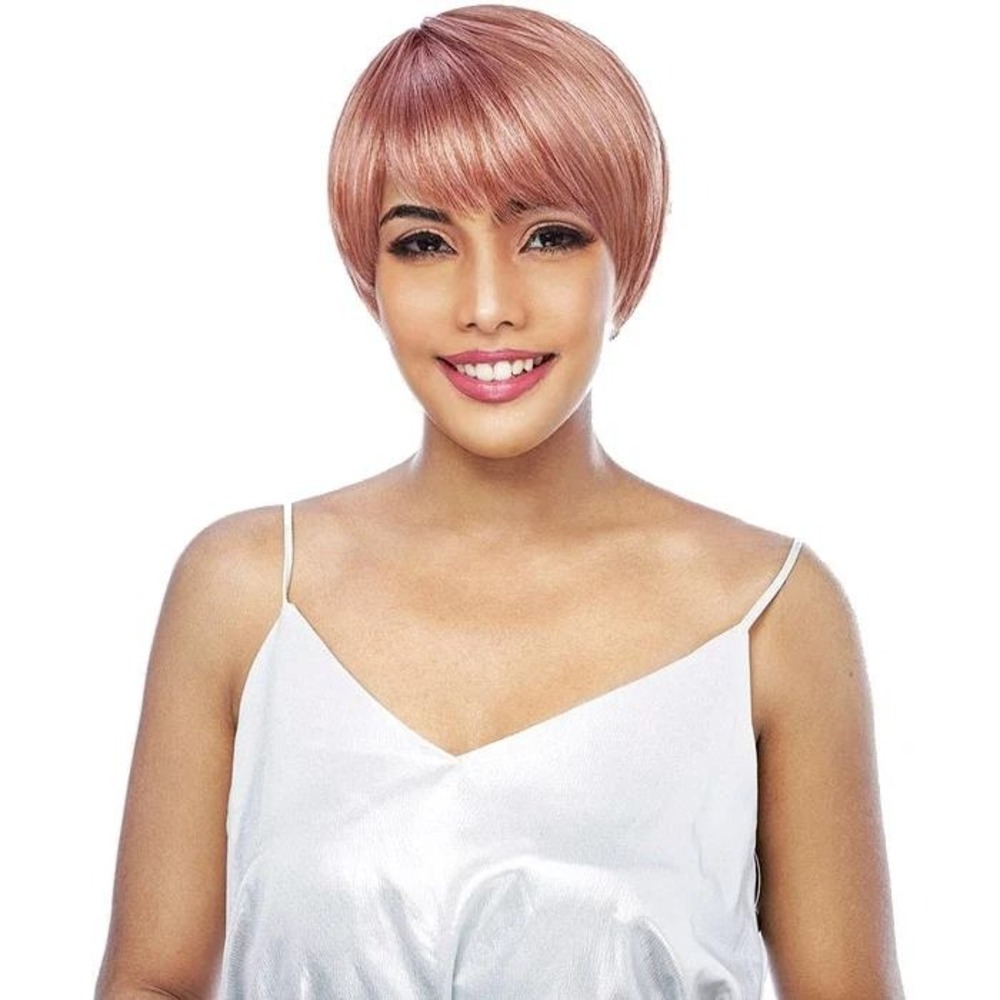 Vanessa Vienna Wig Women OS Dust Rose NWT Premium Synthetic Pixie Cut Good Day